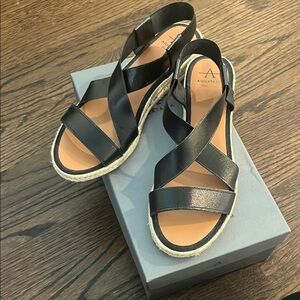 Maggie Calf/Elastic Black